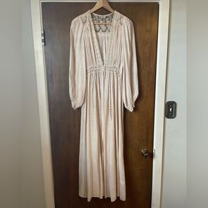 Lace kimono overdress